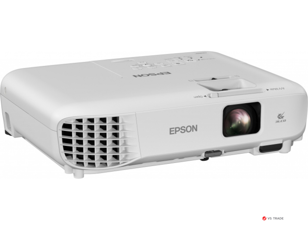 Проектор Epson EB-W53 V11HB57042, 3LCD, 4000LM, 16000:1, WXGA, USB, HDMI