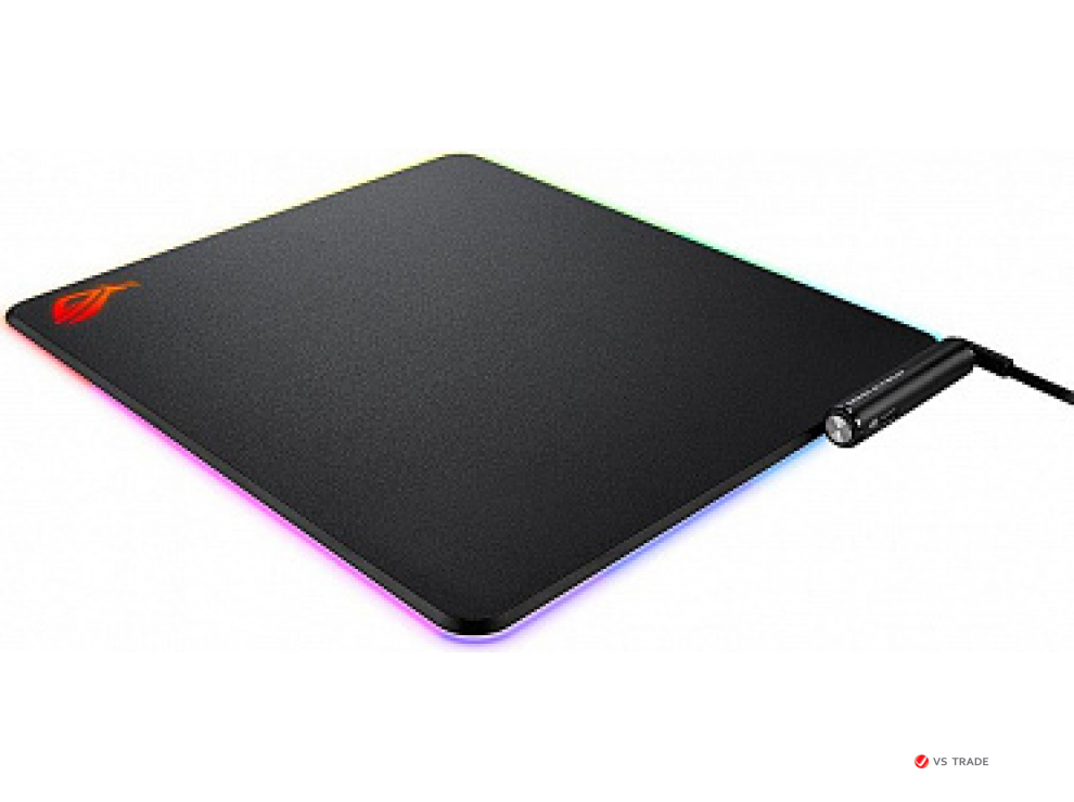 Коврик резиновый ASUS NH02 ROG BALTEUS 320X370X7.9MM/Aura Sync/USB port