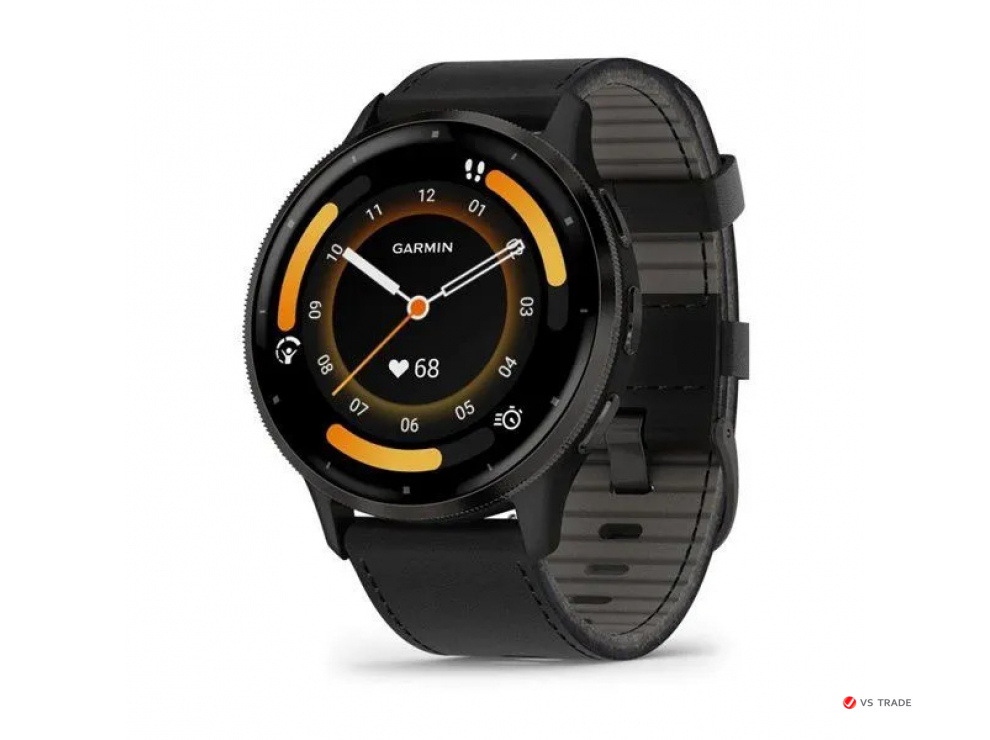 Смарт часы Garmin Venu 3, черный (010-02784-01)
