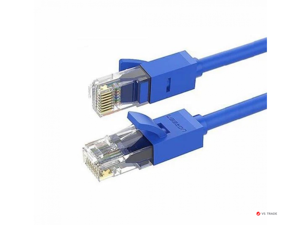 Сетевой кабель UGREEN Cat 5e U/UTP 2m (Blue) 11202