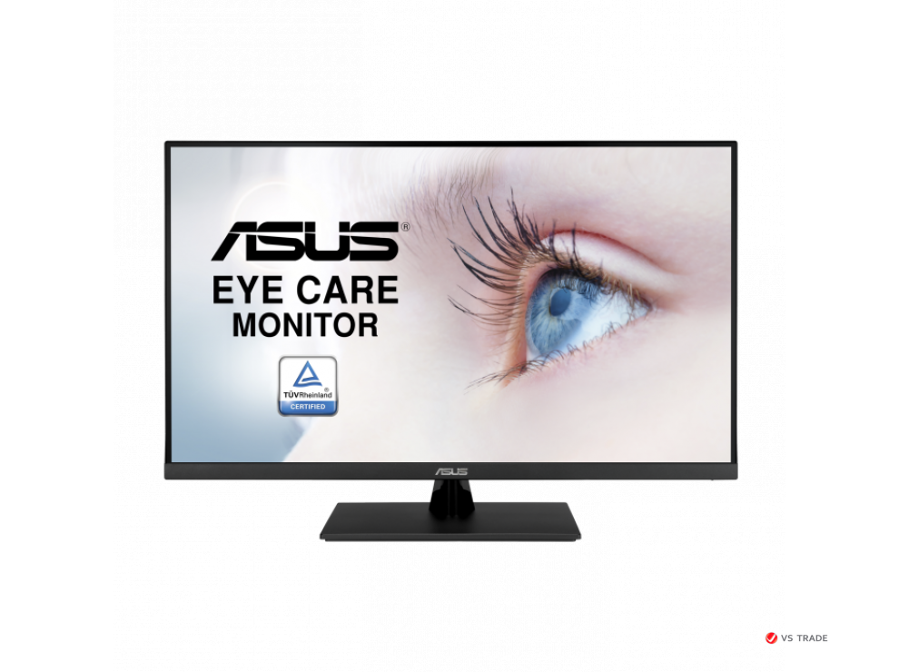 Монитор ASUS VP32UQ 31.5" IPS,16:9 UHD (3840x2160x60Hz),350cd/m2,1000:1,178/178,4ms,HDMI,DP,Sp2W,HDR10