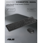 Клавиатура и мышь ASUS CW100 KEYBOARD+MOUSE/BK/RU/104//2.4GHZ/COPILOT