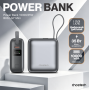 Пауэрбанк Choetech Power Bank B832-GY 35W 10000mAh with USB-C Cable