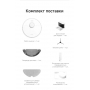 Робот-пылесос Dreame F10, White, 13 000 Па, до 260 мин, 270 м2, Салфетка из микрофибры
