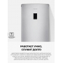 Холодильник Samsung (высота 1780 мм, 214 л, 118л, Серебристый) RB30A30N0SA/WT