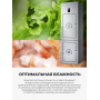Холодильник Samsung (высота 2010 мм, 269 л, 98л, Титановый) RB37A5200SA/WT