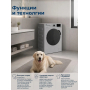 Стиральная машина Beko Gray, 6,5 кг, 15 программ, глубина 44 см WSPE6H616S