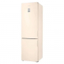 Холодильник Samsung (высота 2010 мм, 269 л, 98л, Бежевый) RB37A5491EL/WT