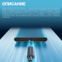Кабель CHOETECH A3010 Thunderbolt 4 Cable Black
