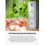 Холодильник Samsung (высота 2010 мм, 269 л, 98л, Бежевый) RB37A5491EL/WT