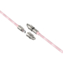 Кабель  UGREEN L508 35510 USB 2.0 60W 1.2m Pink Плетёный с петлёй
