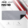 Коврик NC18 ROG SCABBARD II ARCTIC GRAY XXL//WW 900X400X3MM