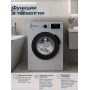 Стиральная машина Beko Gray, 7,5 кг, 15 программ, глубина 49 см WSPE7H616S