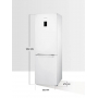 Холодильник Samsung (высота 1850 мм, 230 л, 118 л, Белый) RB33A32N0WW/WT