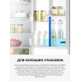 Холодильник Samsung (высота 1780 мм, 214 л, 118л, Серебристый) RB30A30N0SA/WT