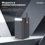 Пауэрбанк Choetech Power Bank B664-CCBE 50000mah 65W Micro+USB-A+Type-C Mini power station blue