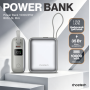 Пауэрбанк Choetech Power Bank B832-SL 35W 10000mAh with USB-C Cable