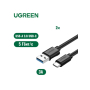 Кабель UGREEN US184 USB-C Male To USB 3.0 A  3A Data Cable 2m 20884