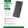 Беспроводная клавиатура UGREEN K551 75049RU Multi-Mode BT&2.4G Wireless Черный Bluetooth/Радиоканал