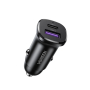 Автомобильное ЗУ Ugreen EC305 1*USB-C PD+USB-A 30W Fast Car Charger, 25845