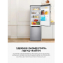 Холодильник Samsung (высота 1780 мм, 214 л, 118л, Серебристый) RB30A30N0SA/WT