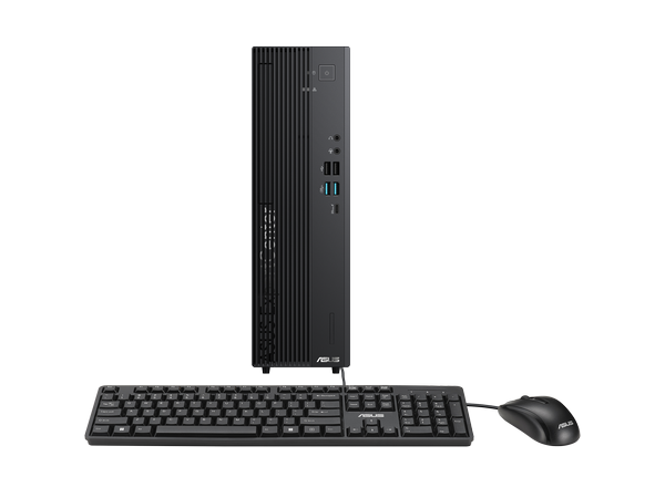 Системный блок ASUS D701SER-3141000050/BLACK/8.6L/I3-14100/8G/256G M.2 PCIE/Wi-Fi6E+BT5.4/dTPM/180W /USB KB & M/DOS/1yw