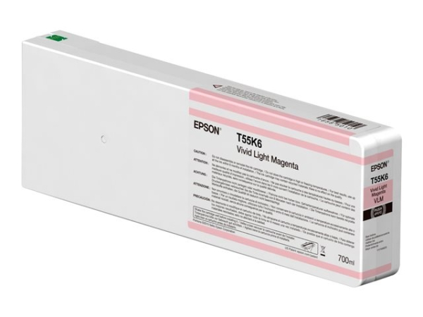 Картридж со светло-пурпурными чернилами Epson C13T55K60N UltraChrome HDX/HD 700ml