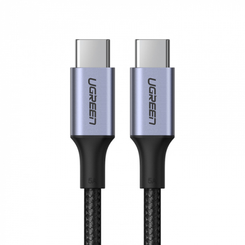 Кабель UGREEN USB-C PD Fast Charging Cable 5A Max 2m Black 70429