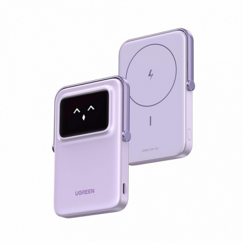 Пауэрбанк UGREEN PB571 35606 5000mAh mini Magnetic Robot Wireless 20W USB-C