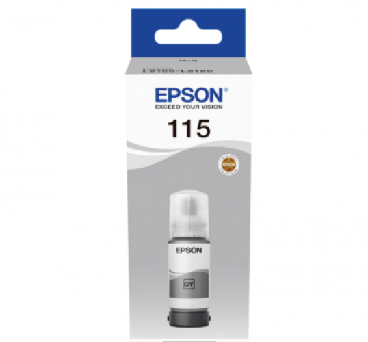 Контейнер с серыми чернилами Epson C13T07D54A I/C (gr) L8160/L8180/ЖЕЛТАЯ НАКЛЕЙКА