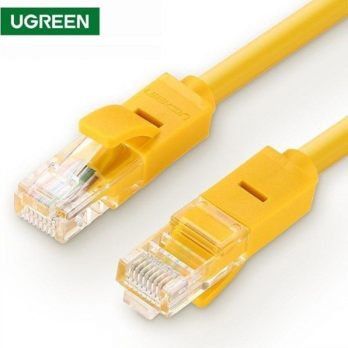 Сетевой кабель UGREEN Cat 5e U/UTP 3m (Yellow) 11232