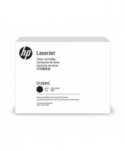 Оригинальный лазерный картридж сверхвысокой емкости HP LaserJet 89Y, черный, 20000 стр. CF289YC