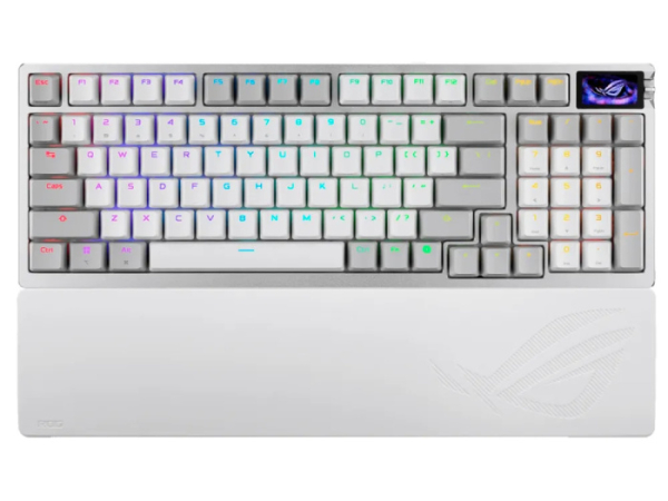 Клавиатура ASUS M901 ROG AZOTH 96 HE/WHT/HFXV2/RU/ABS//KB ROG HFX