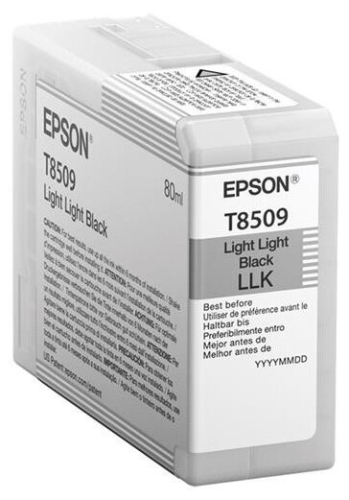 Картридж струйный Epson C13T850900 LLBlack T850900 UltraChrome HD ink 80ml