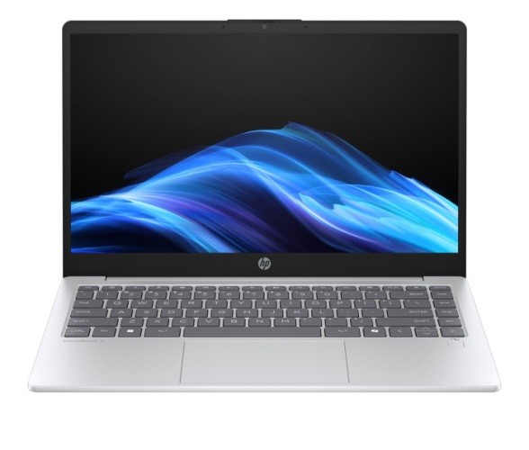 Ноутбук HP OmniBook 3 14-hy0089ci,R5 130,16G D5,512G PCIe,14"(1920x1200)IPS AG 300nt,W11H,1yw,,FHD IR Cam,silver