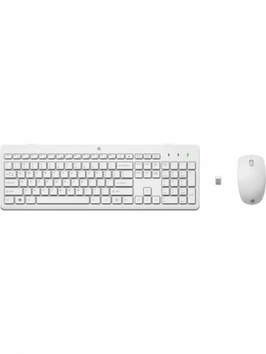 Клавиатура и мышь HP 3L1F0AA 230 Wireless Mouse and Keyboard Combo (White) RUSS