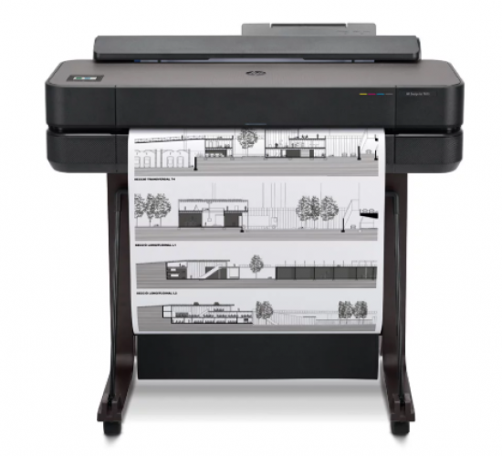 Принтер широкоформатный HP DJ T650 5HB08D 24-in, А1, 26 сек/А1, 81 А1/час, Ethernet, USB, WIFI