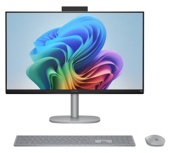 Моноблок HP OmniStudio X 27-cs1014ci U5-226V,16G D5,512G PCIe,Arc,NT 27 FHD IPS,W11,Meteor Silver,F720p,5MP IR,1yw