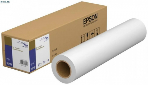 Бумага Epson C13S400080 DS Transfer General Purpose, 24" (610мм X 30.5м)