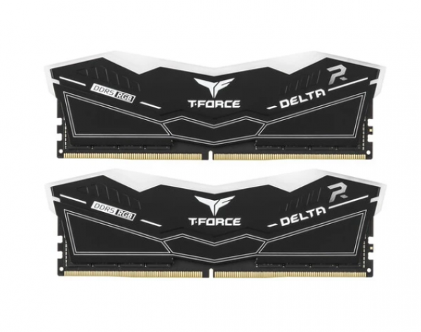 Набор модулей памяти Team Group T-FORCE DELTA RGB, DIMM DDR5, 64Gb (32Gbx2), 6000MHz, CL38, 1,35v, FF3D564G6000HC38JDC01