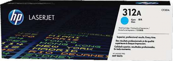 Картридж лазерный HP LaserJet CF381A Голубой