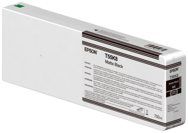Картридж Epson C13T55K80N Matte Black UltraChrome HDX/HD 700ml