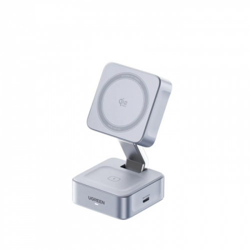 Беспроводная зарядка Ugreen W752 55960B 2-in-1/25W Magnetic Wireless Charger