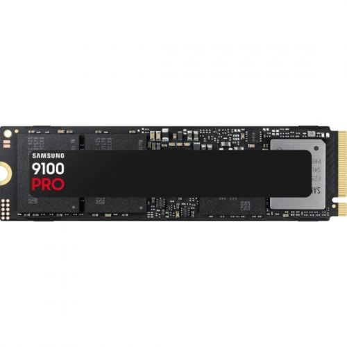 Твердотельный накопитель Samsung 9100 PRO, 1Tb, M2 NVMe, PCI-E Gen5, 14800/13400 Mb/s, Retail, MZ-VAP1T0BW