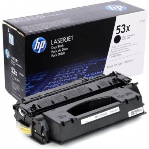 Картридж лазерный HP Q7553X, черный,  На 7000 страниц (5% заполнение) для HP LaserJet P2014/P2015