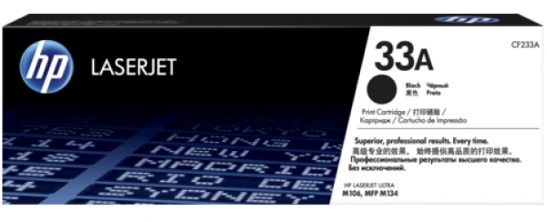 Картридж лазерный HP 33A, CF233A, черный, совместимые товары HP LaserJet M130, 134