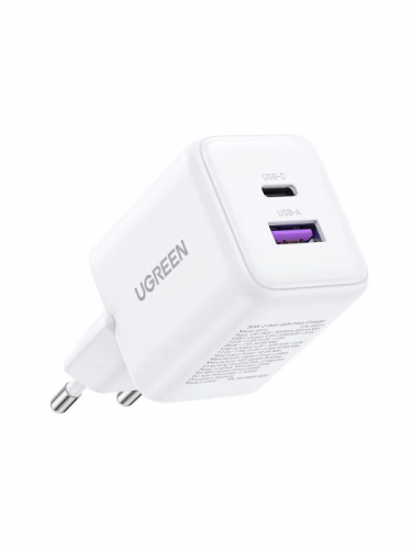 Зарядное устройство UGREEN 65015 X516  30W 1C1A GaN Fast Charger