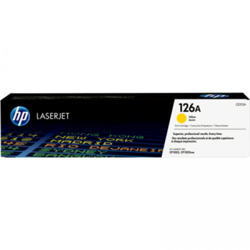 Картридж лазерный HP CE312A, Жёлтый, 1000 страниц для Color LaserJet CP1025