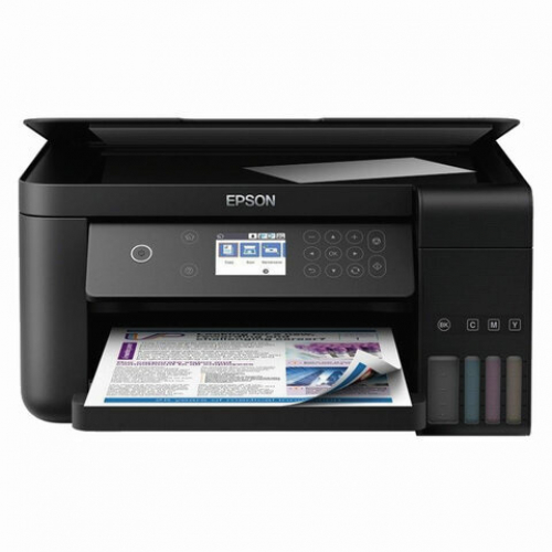МФУ Epson L6160 C11CG21404 A4, Печать:4800x1200dpi, Сканер:1200x2400 dpi, Копир:1200x2400 dpi, USB, мятая упаковка
