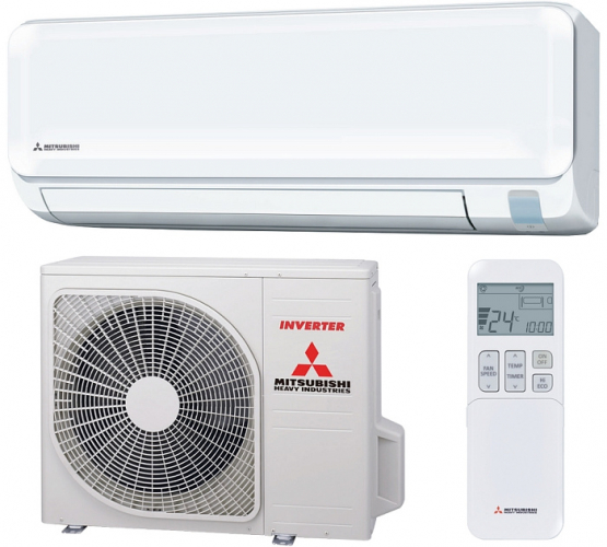 Вн. блок SRK20ZTL-W MHI INVERTOR ох/об 2/2,8 кВт, потр. мощ. ох/об  0,51/0,64кВт, ~20m2 нар. бл. SRC20ZTL-W